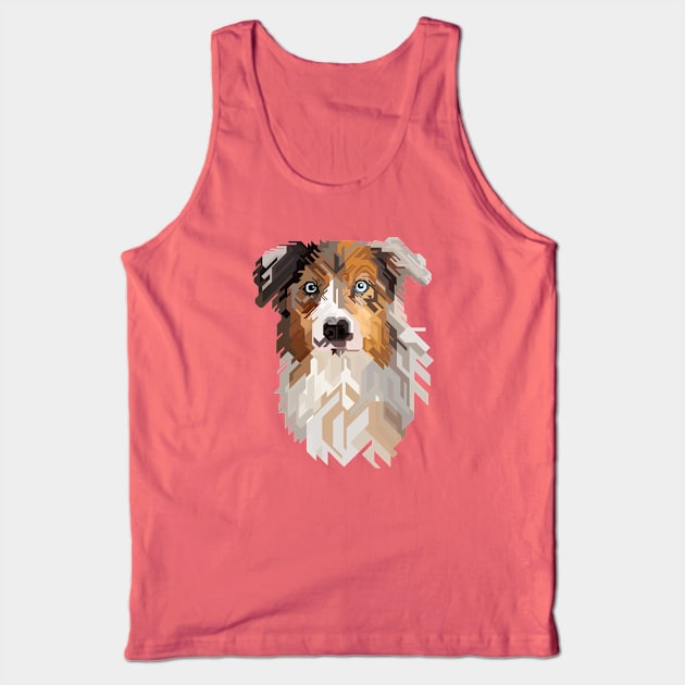 Labrador Retriever Dog for Pet Lover Tank Top by Tupai Art